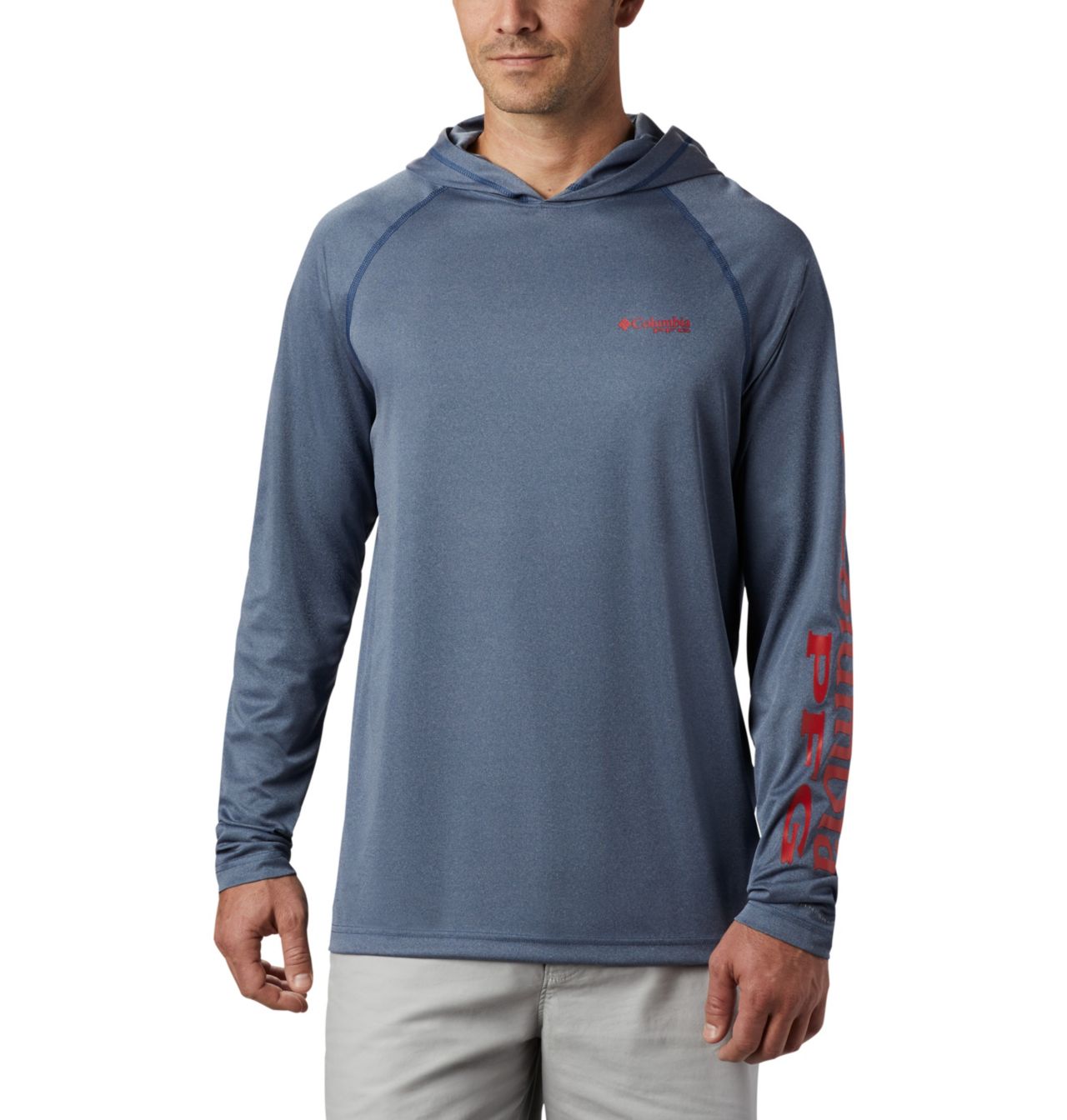 Men's PFG Terminal Tackle™ Heather Hoodie 1