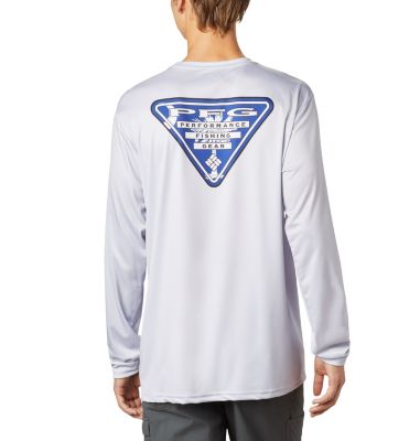 columbia blue long sleeve shirt