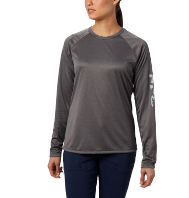 Columbia Women's Tidal Tee Heather Long Sleeve