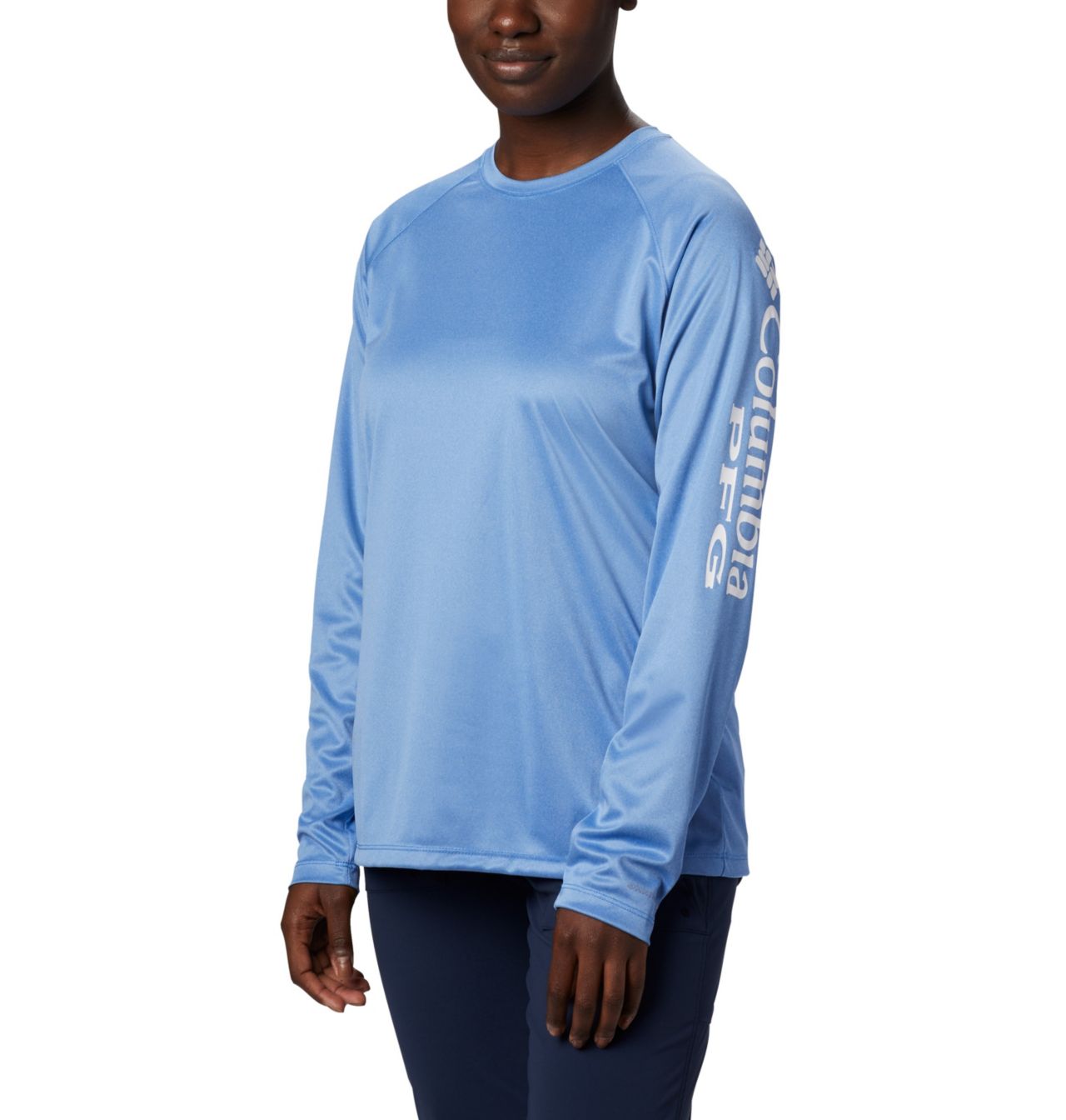 Women's PFG Tidal Tee™ Heather Long Sleeve Shirt 1