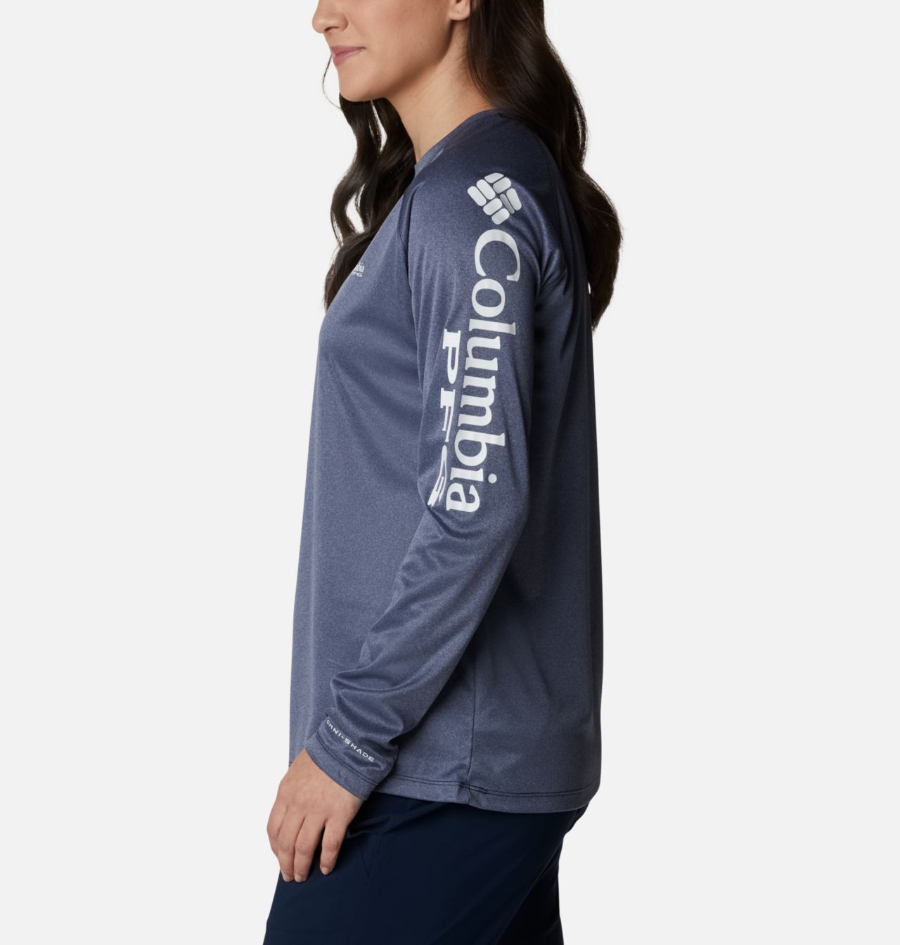 Women's PFG Tidal Tee™ Heather Long Sleeve Shirt 3