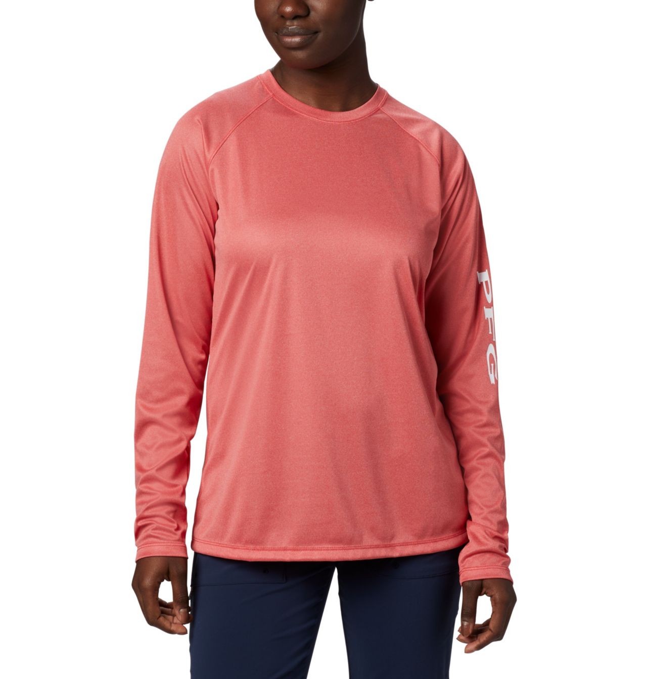 Women's PFG Tidal Tee™ Heather Long Sleeve Shirt 1