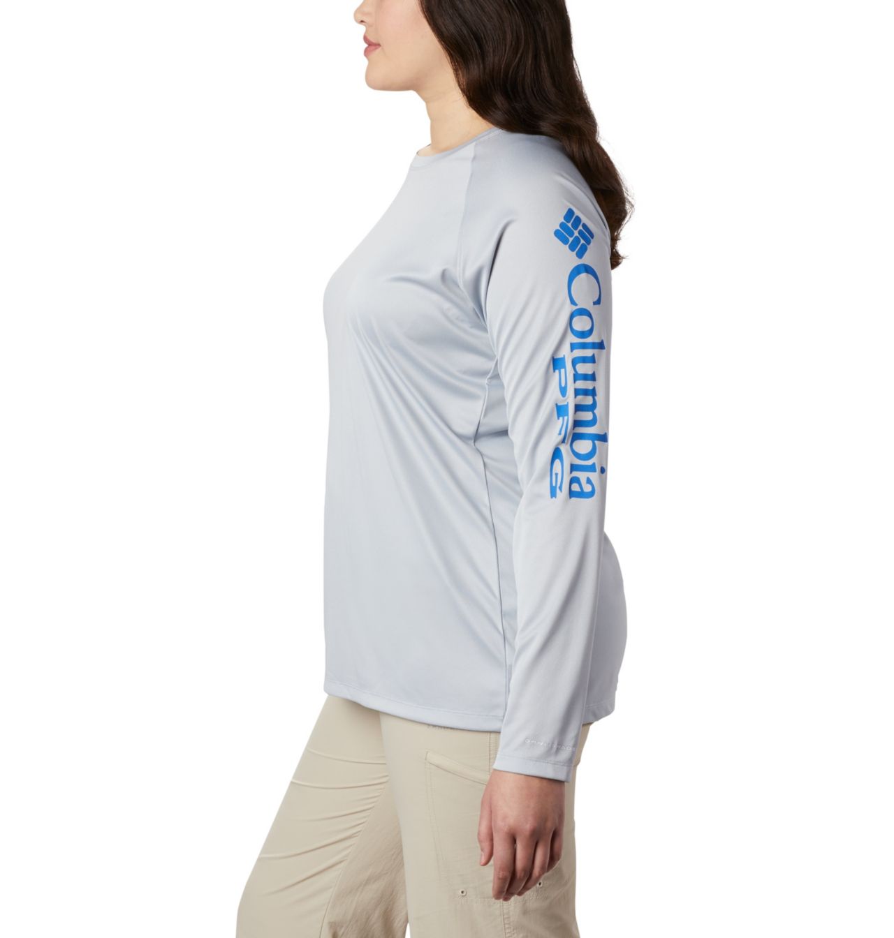 Women's Tidal Tee™ PFG Heather Long Sleeve - Plus Size 3