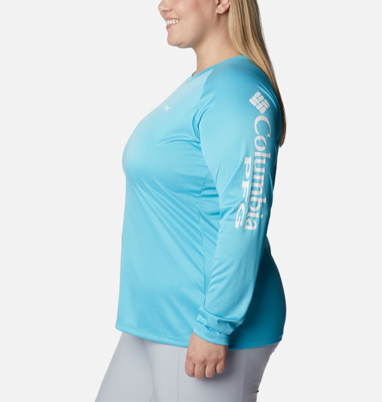 Women's Tidal Tee™ PFG Heather Long Sleeve - Plus Size 3