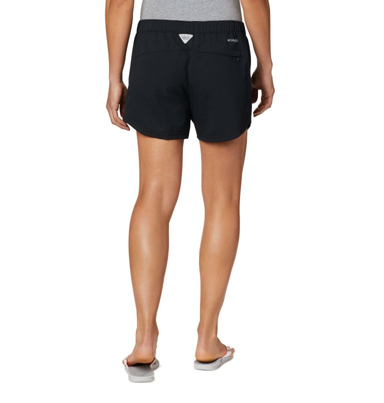 Thumbnail: Women's PFG Tamiami Pull-On Shorts, Color: Black, image 2