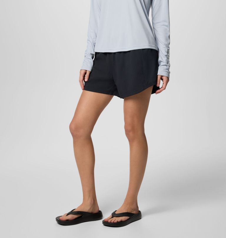 Women's PFG Tamiami Pull-On Shorts, Color: Black, image 3