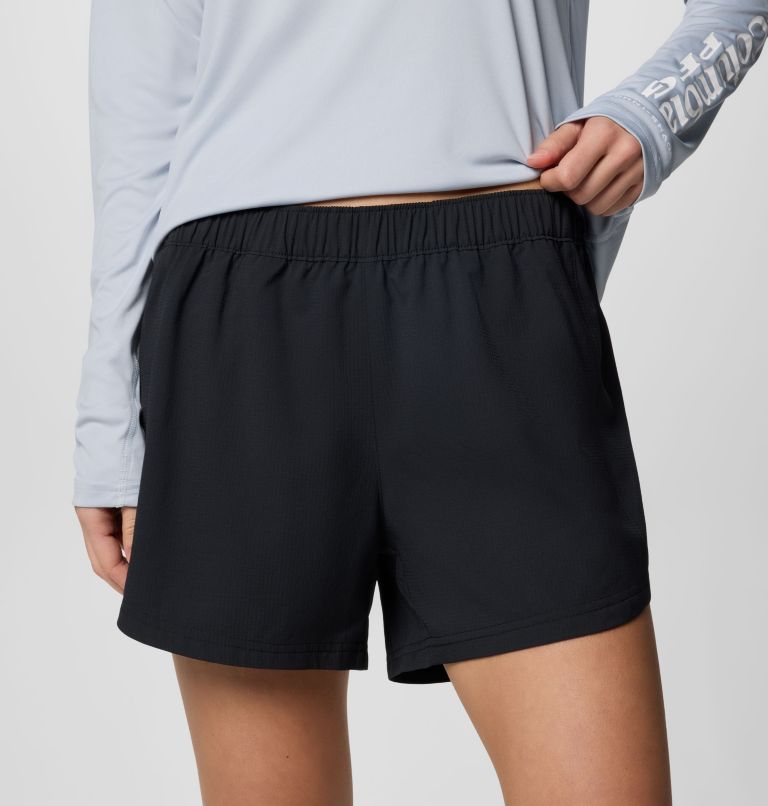 Women's PFG Tamiami Pull-On Shorts, Color: Black, image 4