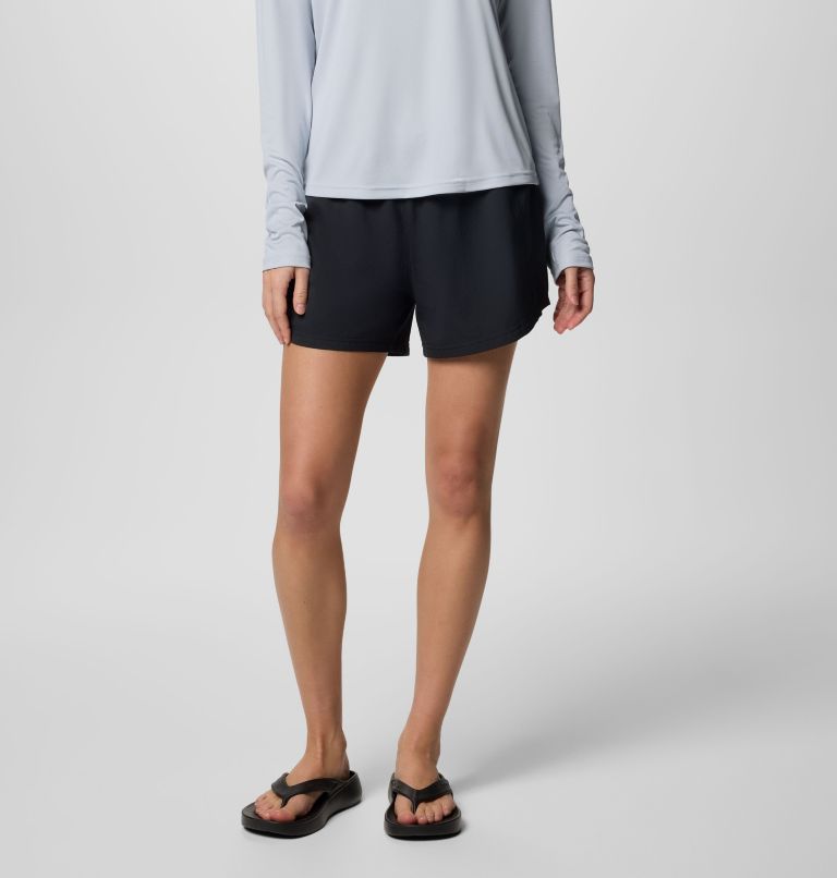 Women's PFG Tamiami Pull-On Shorts, Color: Black, image 1