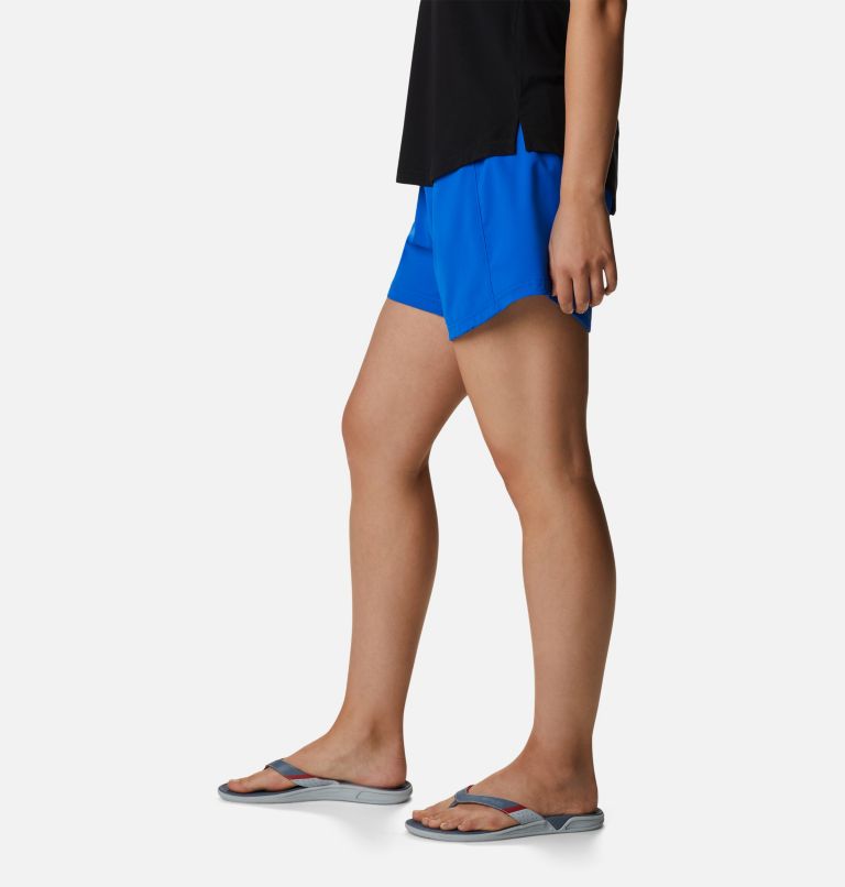Thumbnail: Women's PFG Tamiami Pull-On Shorts, Color: Blue Macaw, image 3