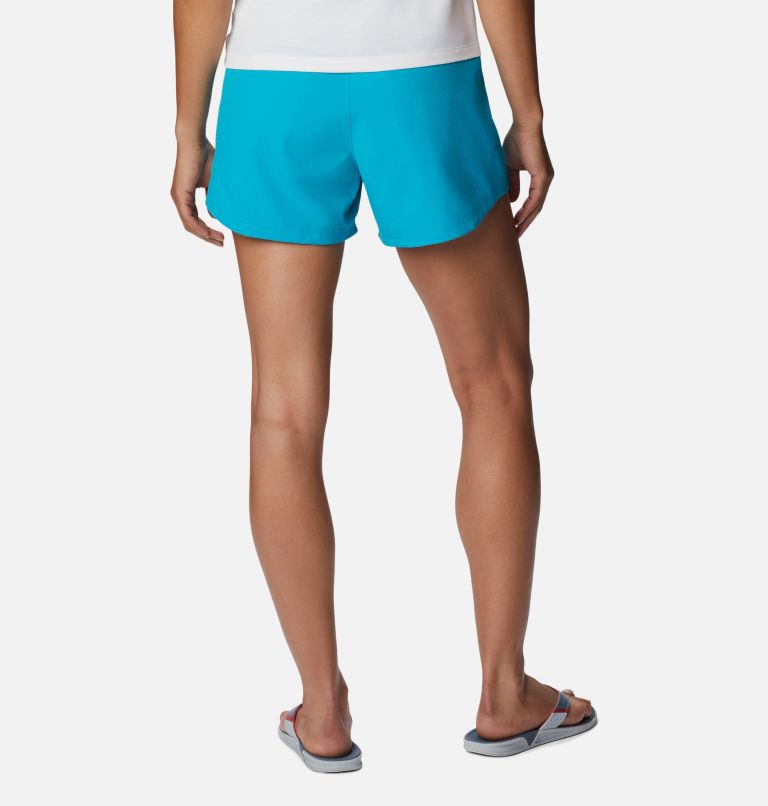 Thumbnail: Women's PFG Tamiami Pull-On Shorts, Color: Ocean Teal, image 2