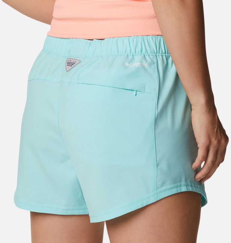 Thumbnail: Women's PFG Tamiami Pull-On Shorts, Color: Gulf Stream, image 5
