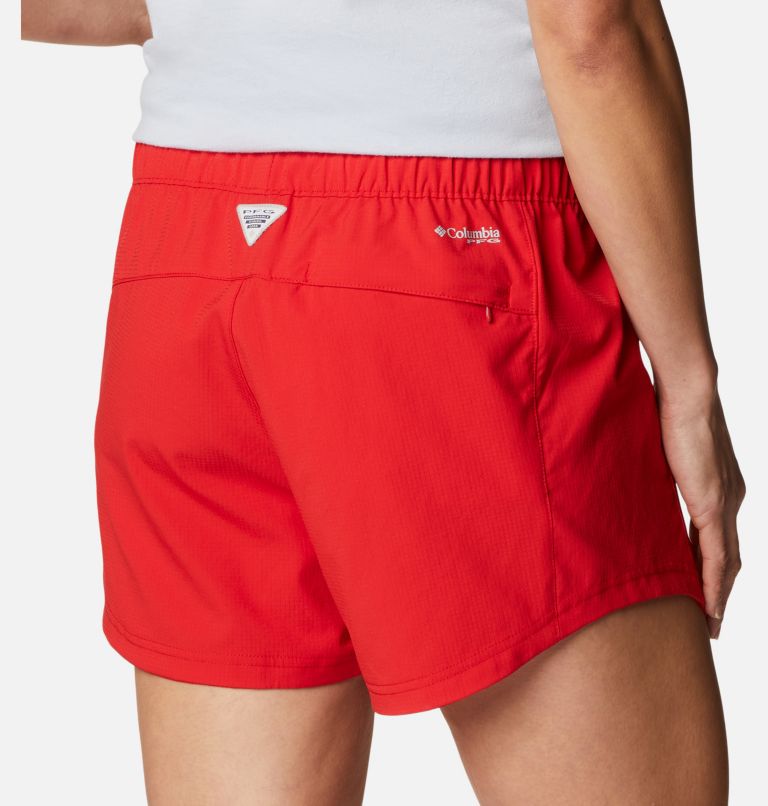 Thumbnail: Women's PFG Tamiami Pull-On Shorts, Color: Red Spark, image 5