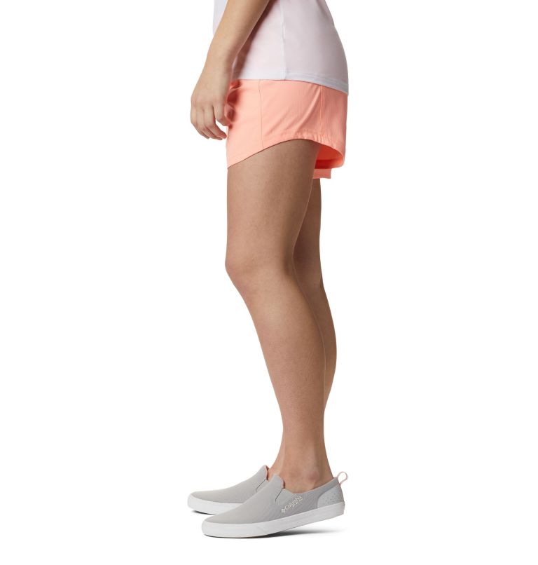 Women's PFG Tamiami Pull-On Shorts, Color: Tiki Pink, image 3