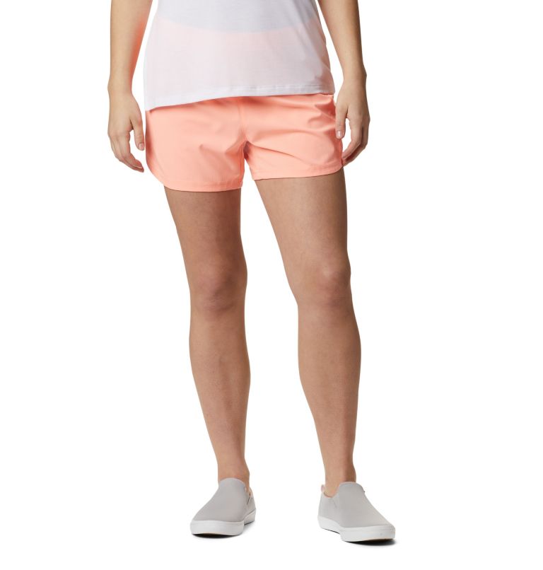 Women's PFG Tamiami Pull-On Shorts, Color: Tiki Pink, image 1