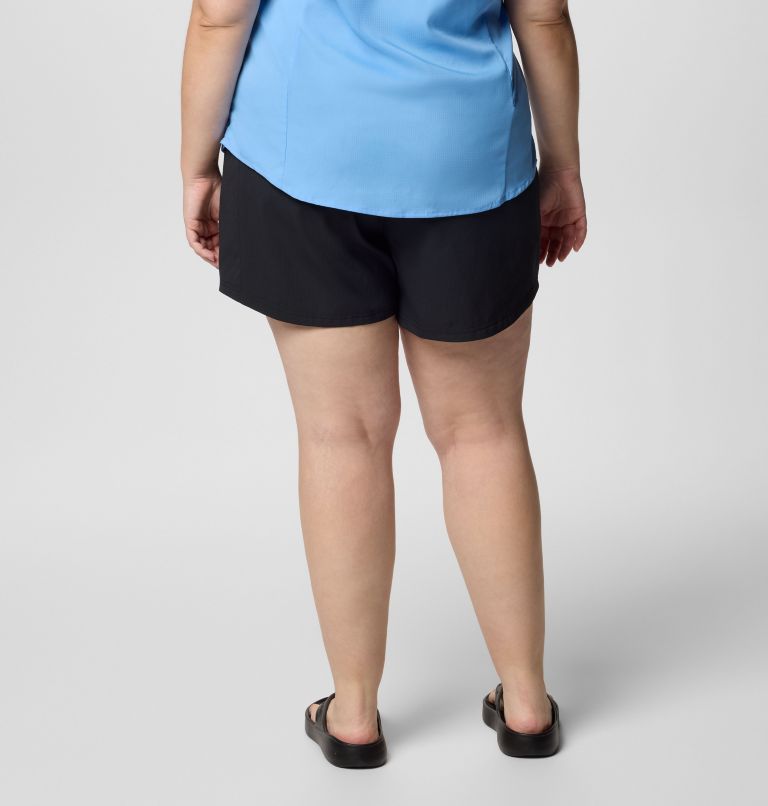 Women's PFG Tamiami Pull-on Shorts - Plus Size, Color: Black, image 2
