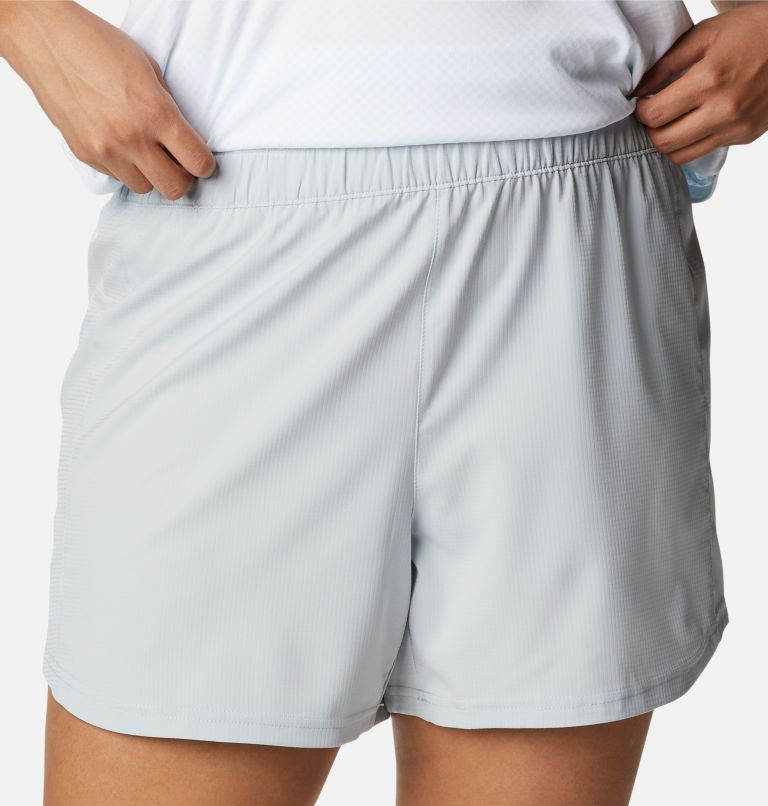 Women's PFG Tamiami Pull-on Shorts - Plus Size, Color: Cirrus Grey, image 4
