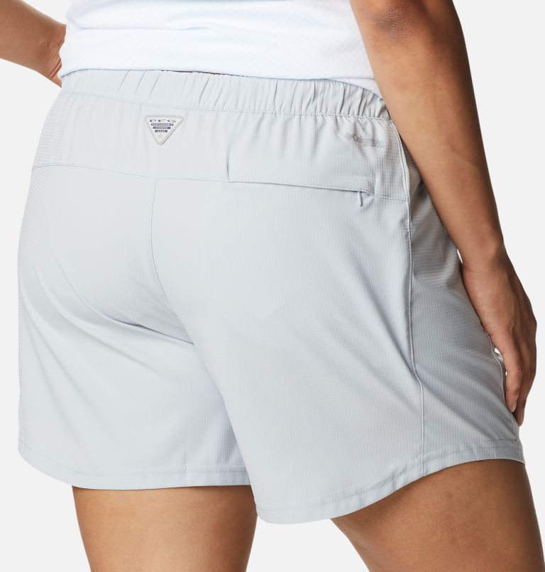 Women's PFG Tamiami Pull-on Shorts - Plus Size, Color: Cirrus Grey, image 5