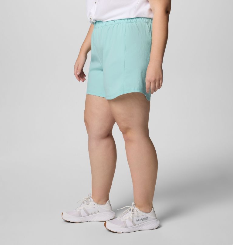 Women's PFG Tamiami Pull-on Shorts - Plus Size, Color: Spray, image 3