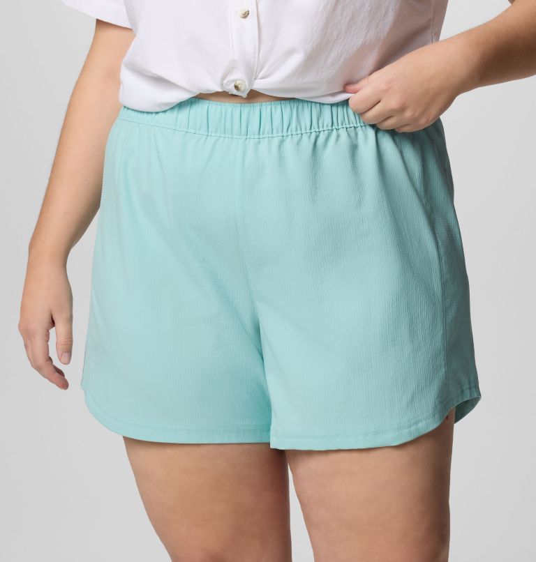 Women's PFG Tamiami Pull-on Shorts - Plus Size, Color: Spray, image 4
