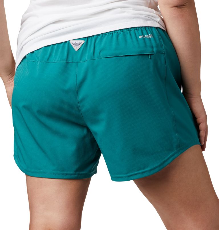 Short à taille élastique Tamiami Femme - Grandes tailles, Color: Waterfall, image 5