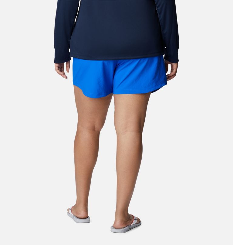 Women's PFG Tamiami Pull-on Shorts - Plus Size, Color: Blue Macaw, image 2