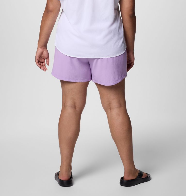 Women's PFG Tamiami Pull-on Shorts - Plus Size, Color: Hydrangea, image 2