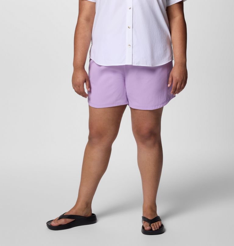 Women's PFG Tamiami Pull-on Shorts - Plus Size, Color: Hydrangea, image 1