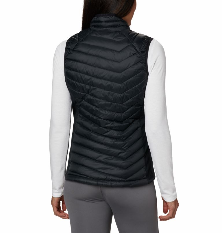 Thumbnail: Women's Powder Pass Vest, Color: Black, image 2