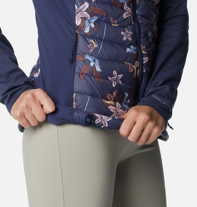 Powder Pass Vest, Color: Nocturnal Tiger Lilies Print, image 6
