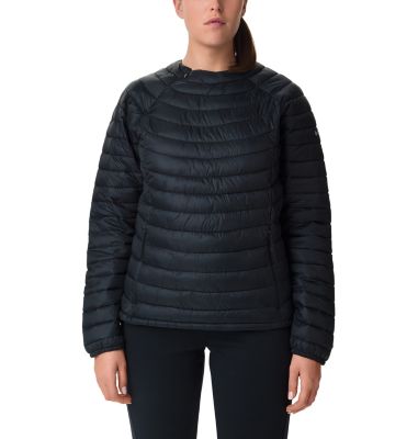 Women's Powder Pass&trade; Down Pullover Powder Pass&trade; Pullover | 550 | L, Black, front