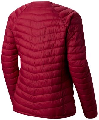 Women's Powder Pass&trade; Down Pullover Powder Pass&trade; Pullover | 550 | L, Wine Berry, back