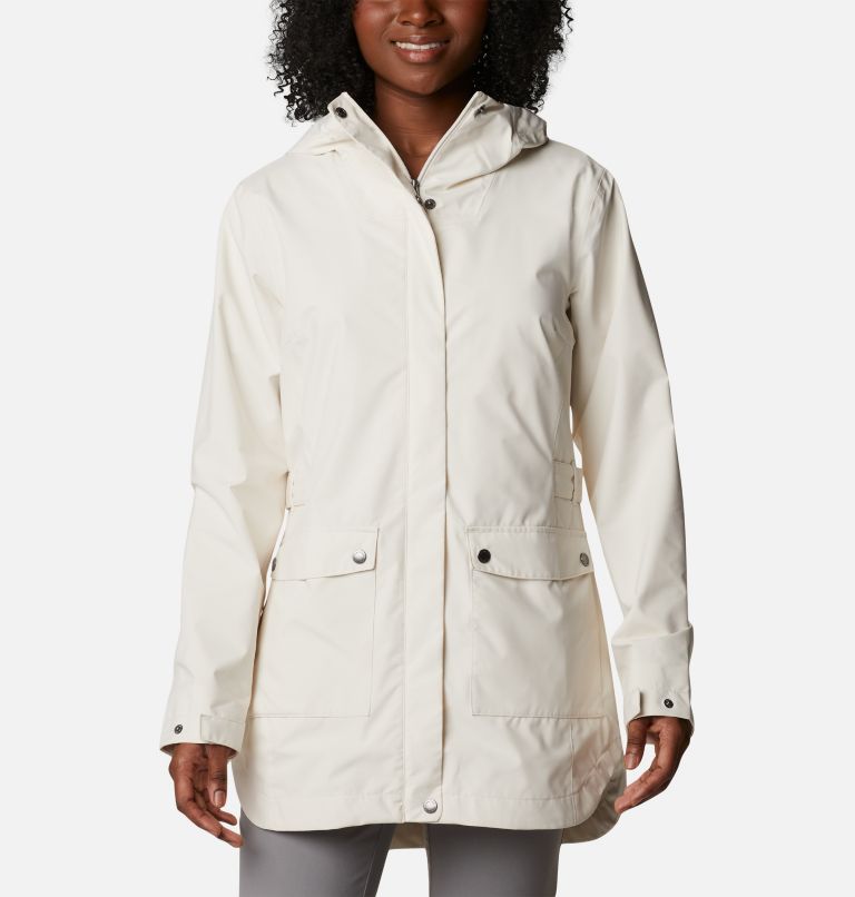 Impermeable trench outlet coat