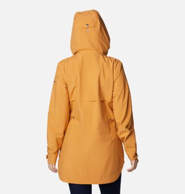 Women's Here And There&trade; Waterproof Trench Jacket Here And There&trade; Trench Jacket | 319 | S, Canyon Sun, back