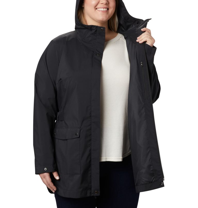 Trench Here And There pour femme — Grandes tailles, Color: Black, image 5