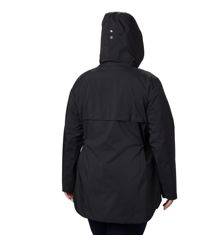 Trench Here And There pour femme — Grandes tailles, Color: Black, image 2
