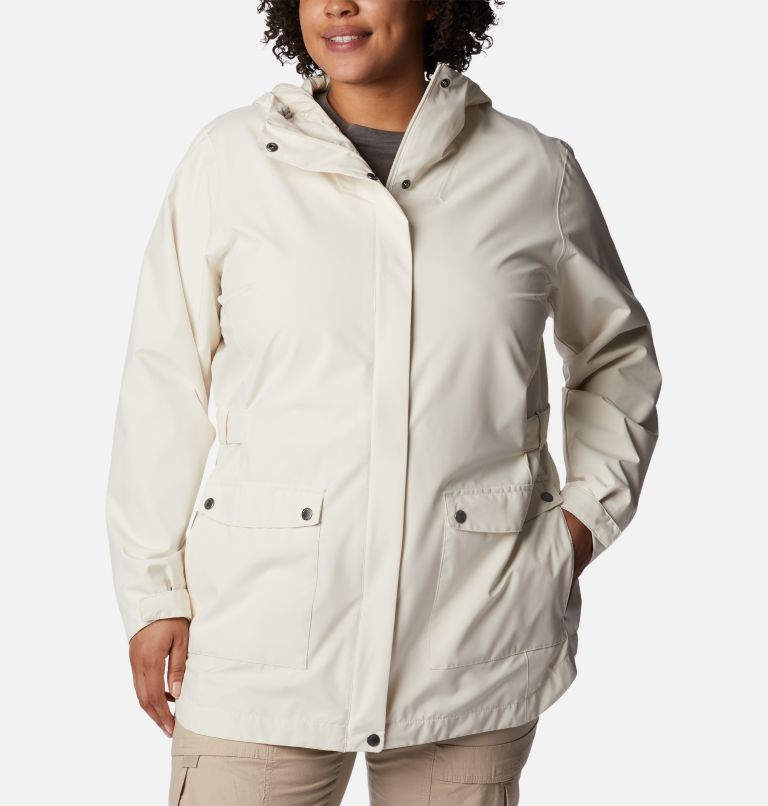 Trench Here And There pour femme — Grandes tailles, Color: Chalk, image 1