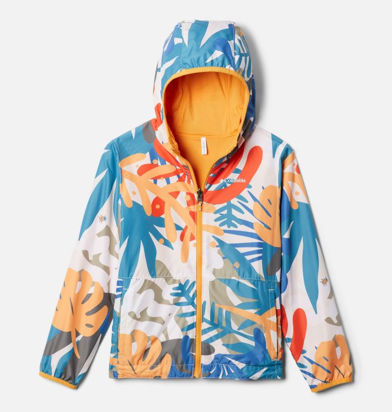Veste réversible Pixel Grabber pour enfant, Color: Chalk In The Leaves, image 1