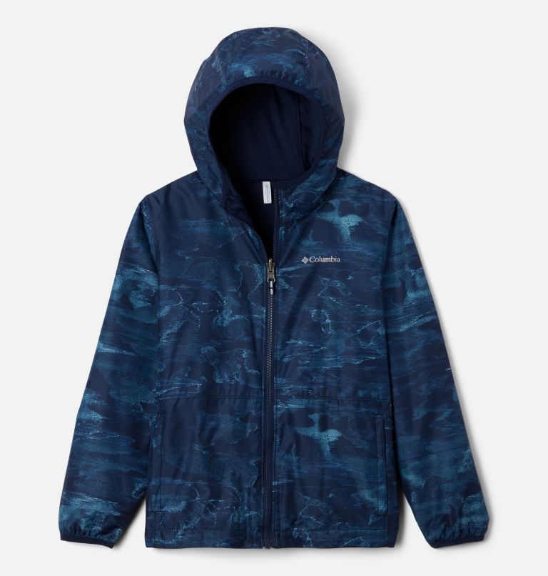 Columbia Kids Pixel Grabber Reversible Jacket - XL - Blue