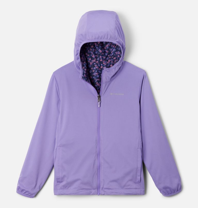 Veste réversible Pixel Grabber pour enfant, Color: Nocturnal Funflower, image 3