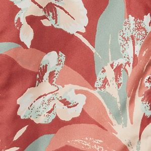 Dusty Crimson Magnolia Floral