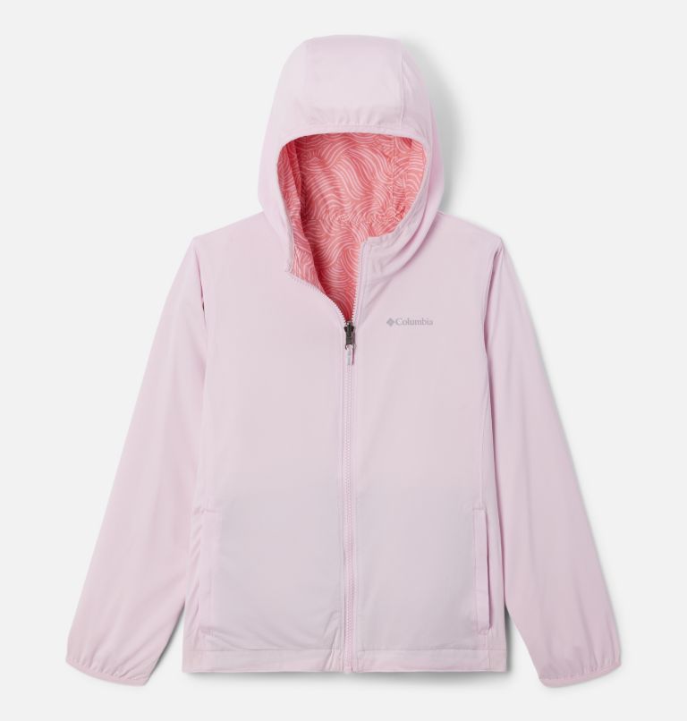 Veste réversible Pixel Grabber pour enfant, Color: Salmon Rose Sunwaves, image 3