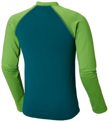 Youth Sandy Shores&trade; Long Sleeve Top Sandy Shores&trade; Long Sleeve Sung | 464 | M, Deep Wave, Cyber Green, back