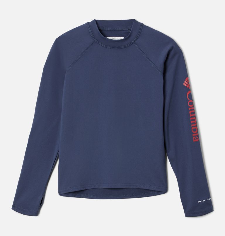 Kids’ Sandy Shores Long Sleeve Sunguard Shirt, Color: Nocturnal, image 1
