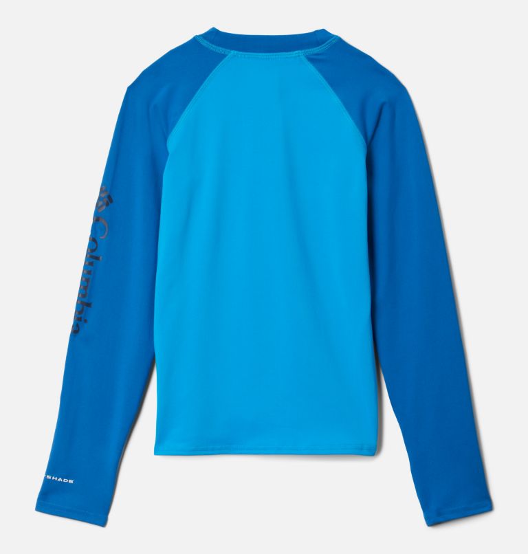 Columbia Kids Sandy Shores Long Sleeve Sunguard Shirt - XL - Blue