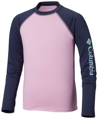 Youth Sandy Shores&trade; Long Sleeve Top Sandy Shores&trade; Long Sleeve Sung | 464 | M, Pink Clover, Nocturnal, front