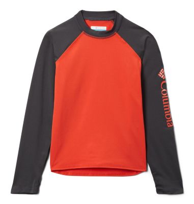 Youth Sandy Shores&trade; Long Sleeve Top Sandy Shores&trade; Long Sleeve Sung | 464 | M, Wildfire, Shark, front