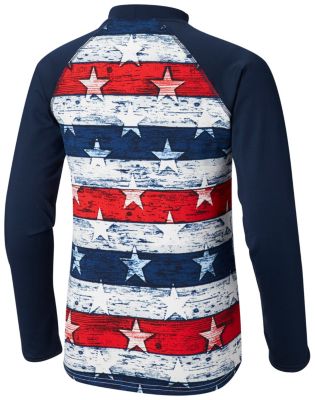 Boys' Sandy Shores&trade; Printed Top Sandy Shores&trade;Printed LS Sunguard | 368 | L, Americana, back
