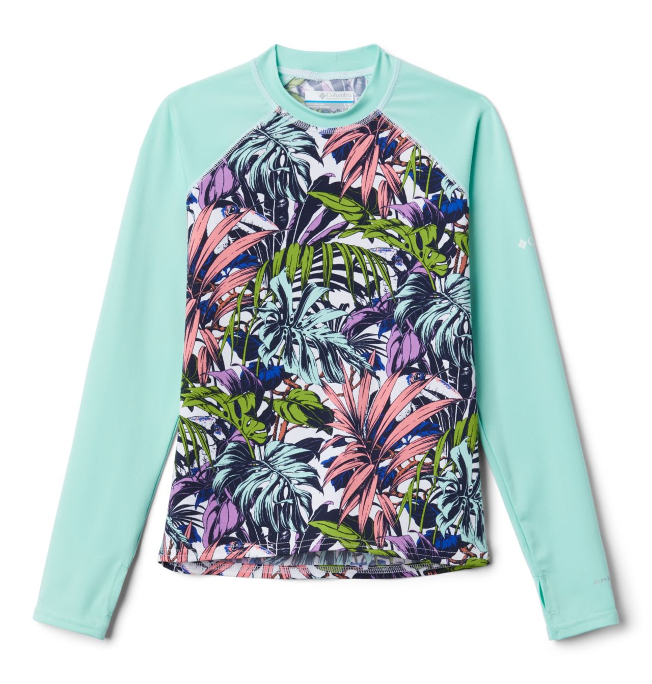 Kids’ Sandy Shores™ Printed Long Sleeve Sunguard Shirt 1