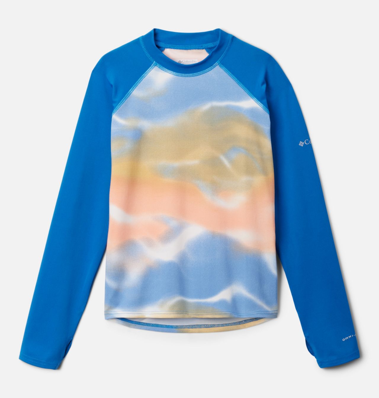 Kids’ Sandy Shores™ Printed Long Sleeve Sunguard Shirt 1