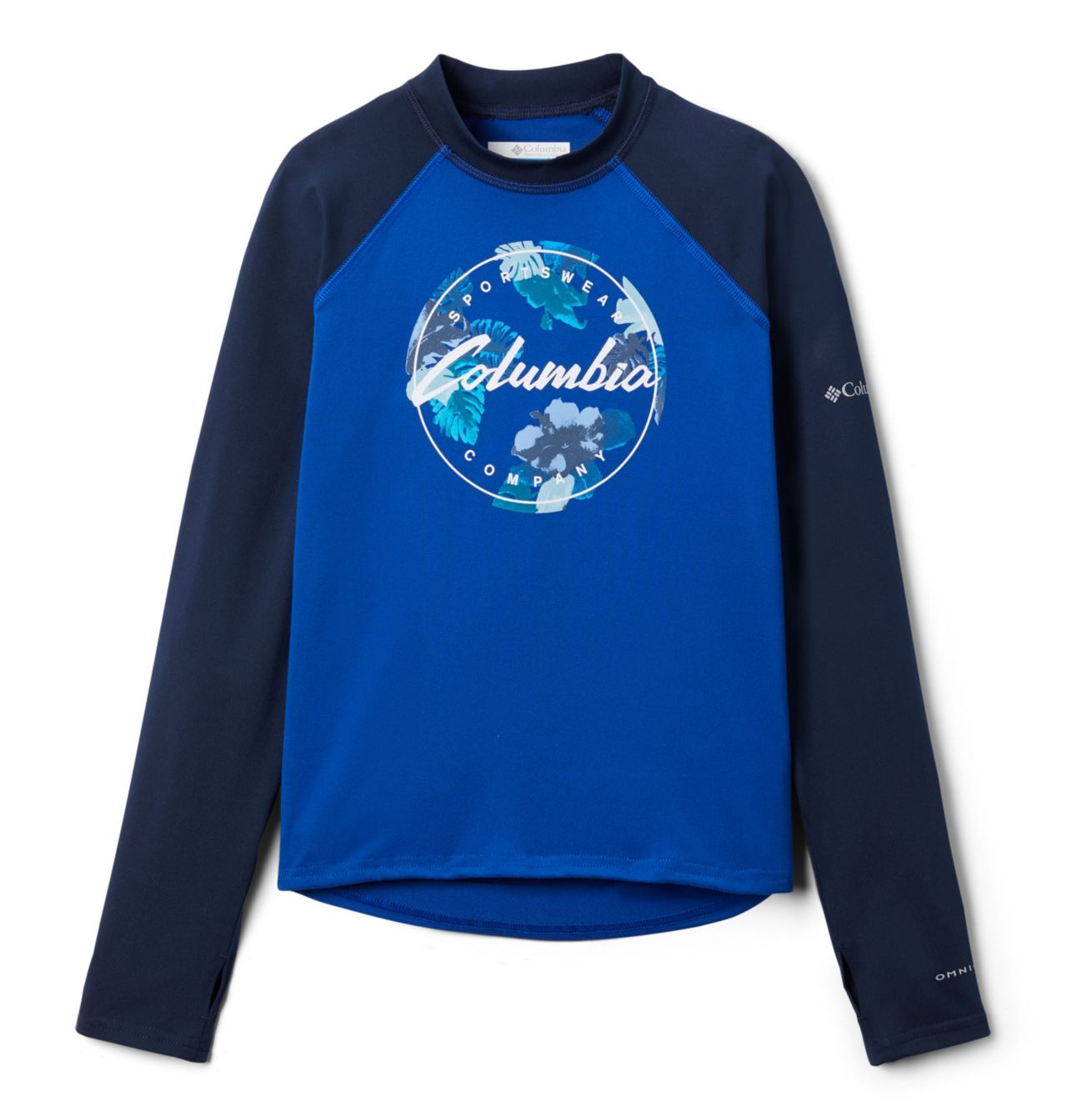 Kids’ Sandy Shores™ Printed Long Sleeve Sunguard Shirt 1
